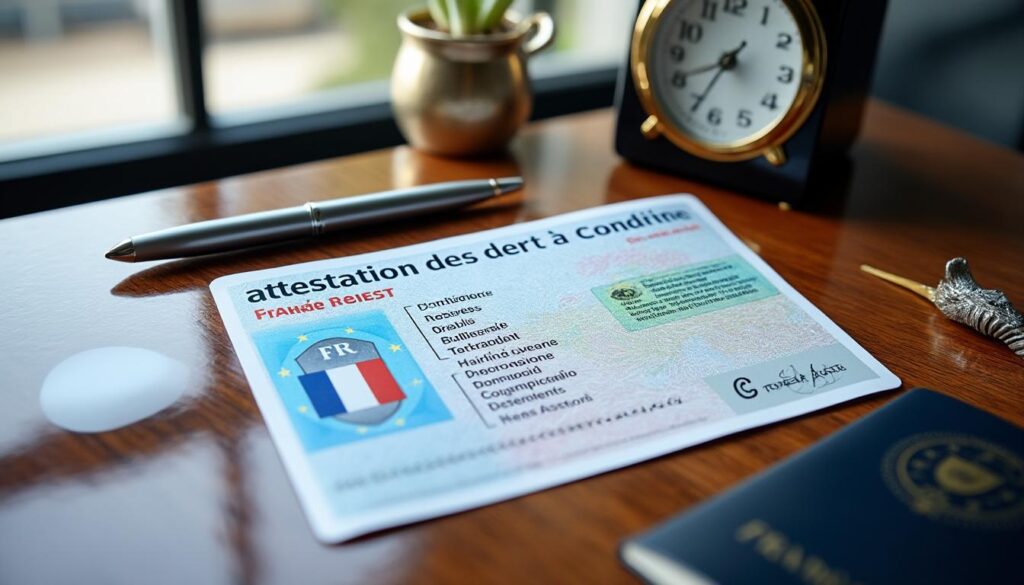 Attestation des Droits à Conduire : Ce que vous devez savoir avant 2025