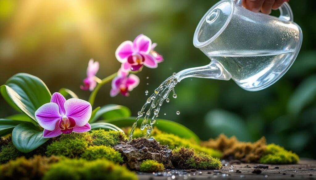 Les secrets d’un arrosage parfait pour votre orchidée